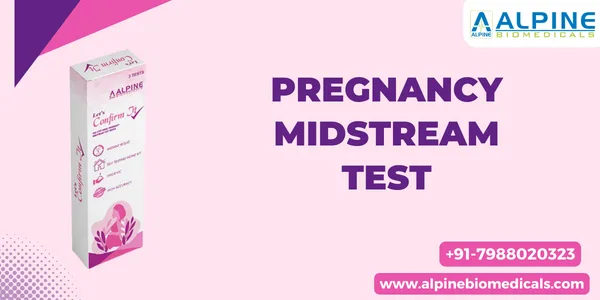 Pregnancy midstream test