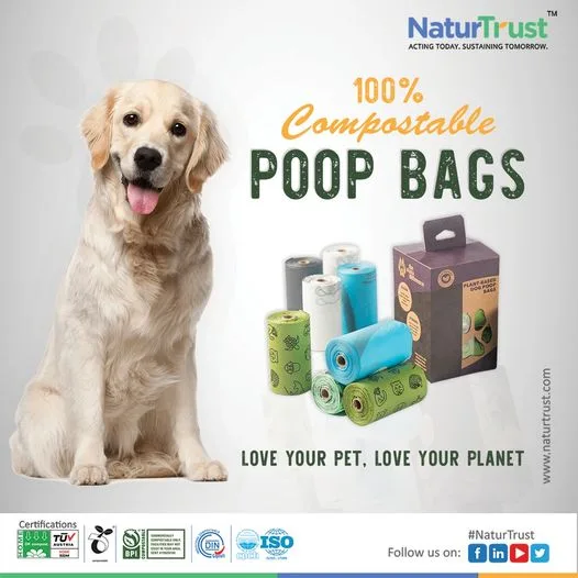 Buy biodegradable pet waste bags in india