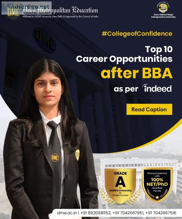 Bba colleges in noida | dme noida