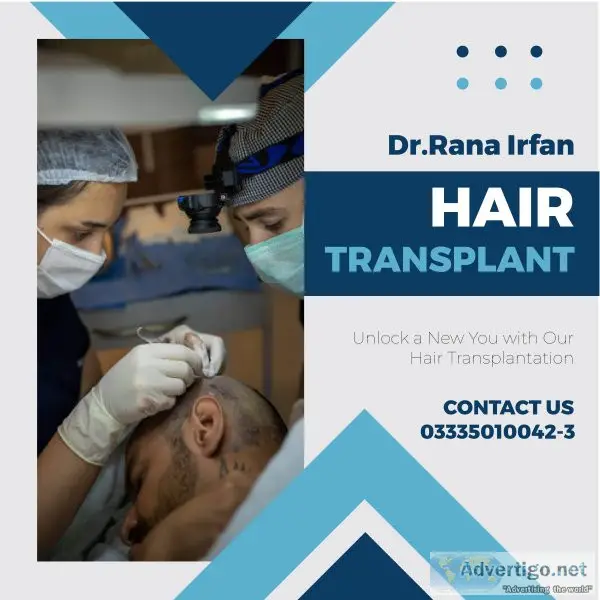 Hair transplant services in pakistan