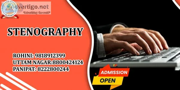 Best Stenography course in Panipat