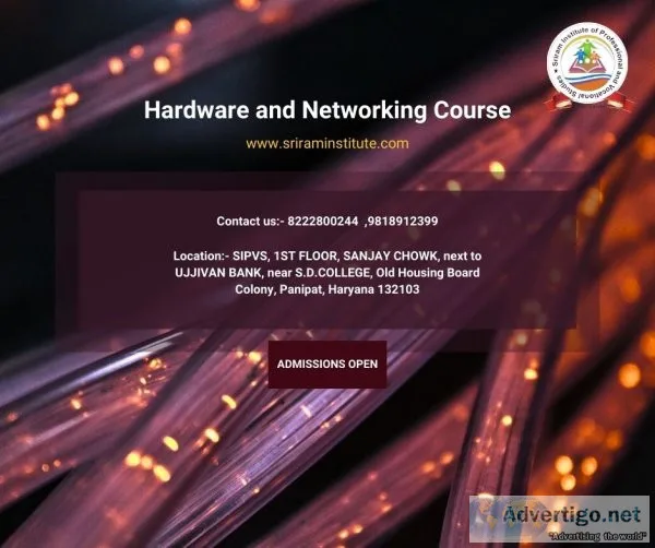 Best hardware and networking course in panipat