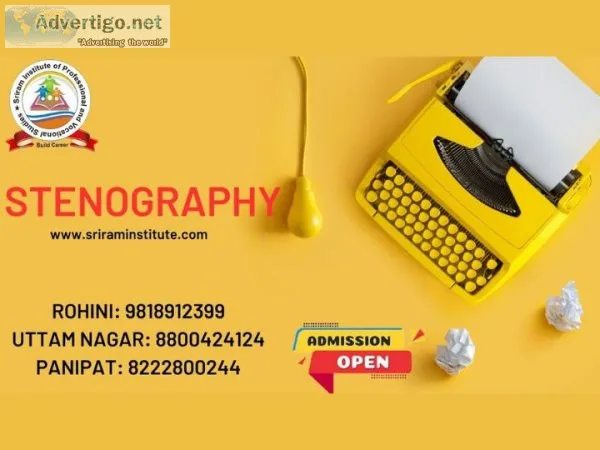 Best Stenography course in Panipat