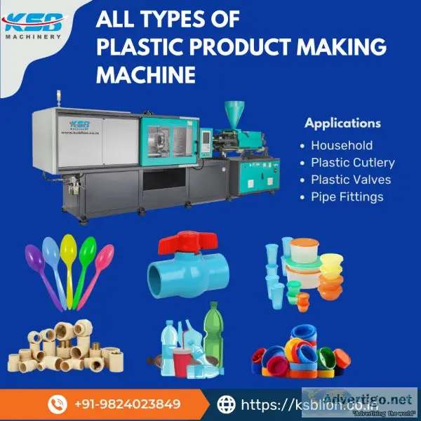 Top plastic moulding machine manufacturer