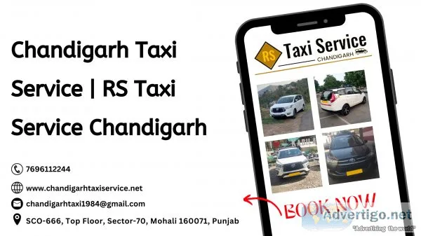 Chandigarh taxi services