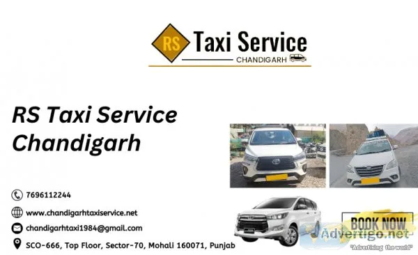 Chandigarh taxi services