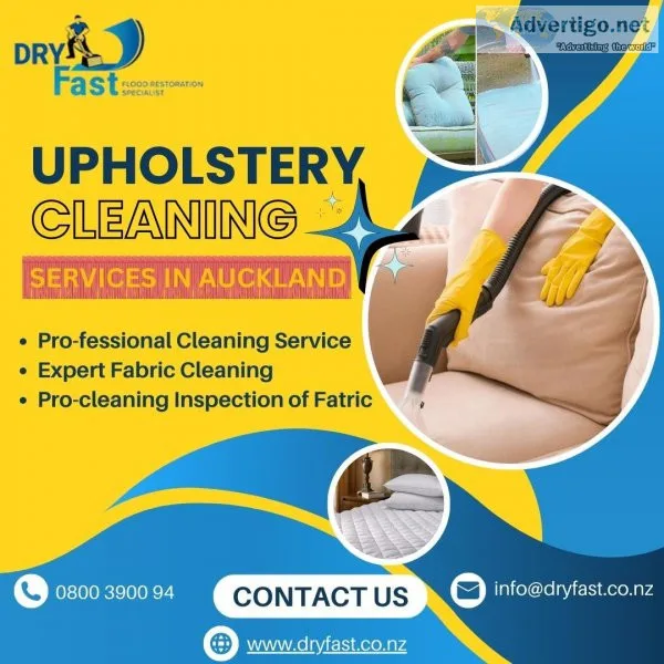 Upholstery cleaning services in auckland (nz) by dry fast cleani