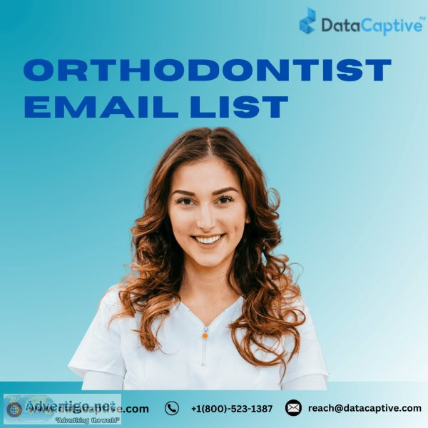 Reach orthodontic experts with datacaptive s email list