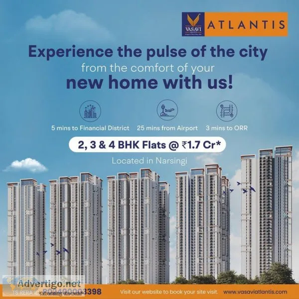 Are you looking for apartments for sale in narsingi hyderabad?