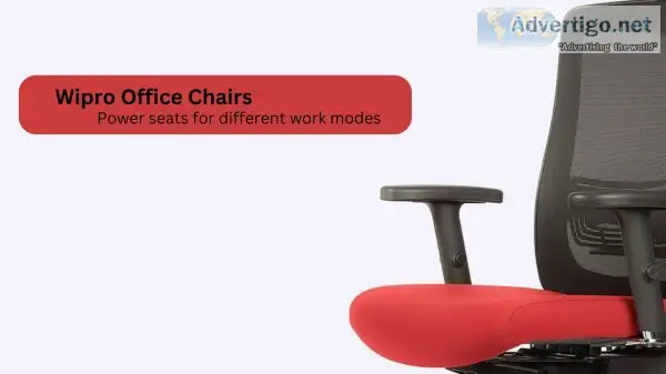 Comfort redefined: buy wipro s office chairs online for modern w