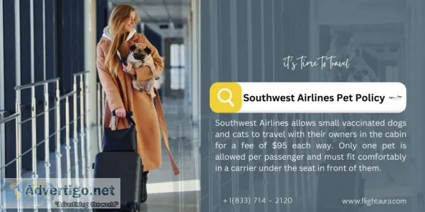 Southwest pet policy