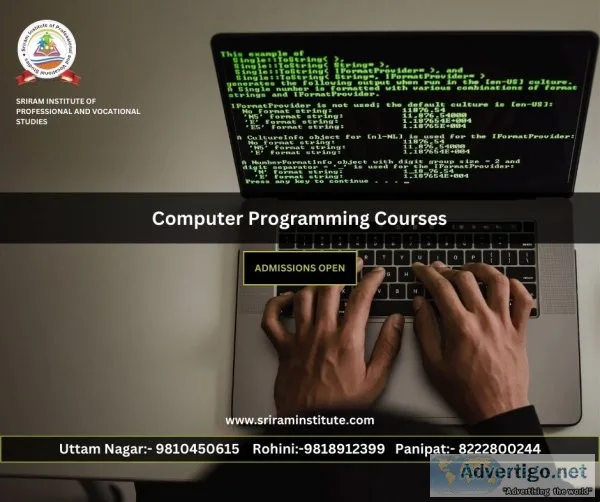 Top computer programming institute in rohini