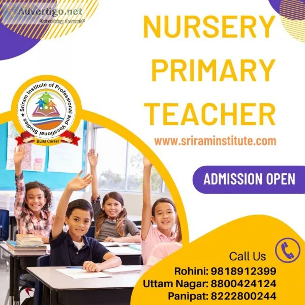 Best primary teacher training course in rohini