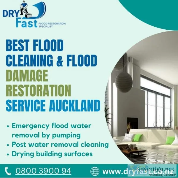 Flood clening and damage restoration service auckland, (nz)