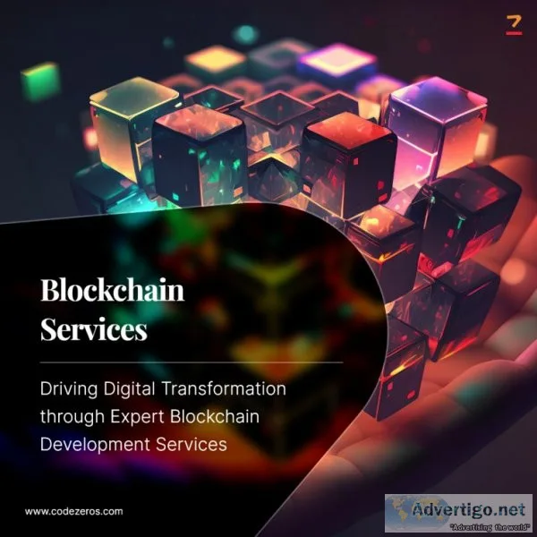 Blockchain development services from codezeros