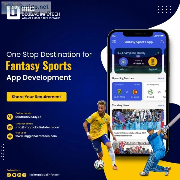 Leading fantasy sports app development company