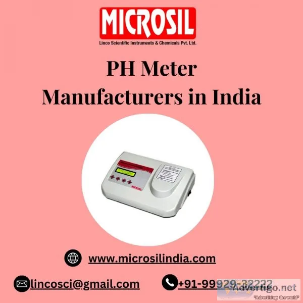 Ph meter manufacturers in india