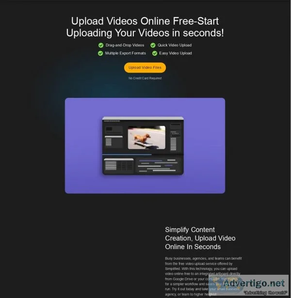 Simplified: effortless video sharing and collaboration platform