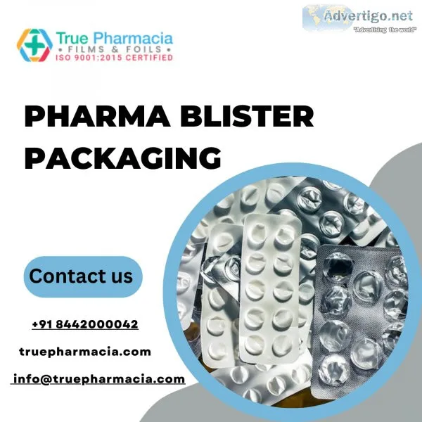 Pharma blister packaging
