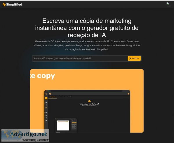 Desperte sua criatividade com o escritor de ia gratuito da simpl