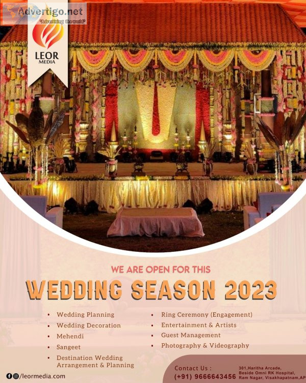 Wedding event services