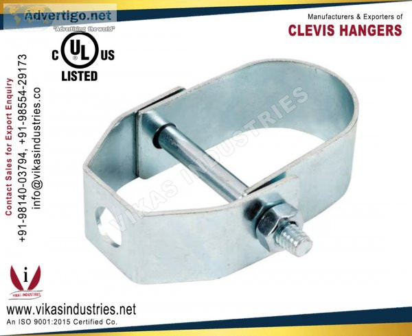 Clevis hanger manufacturers suppliers exporters in india punjab 
