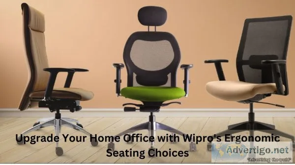 Upgrade your home office with wipro s ergonomic seating choices
