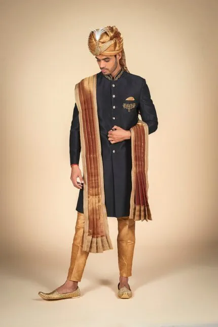 Indo western dress for dulha