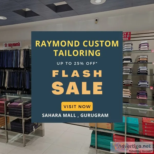 Raymond custom tailoring in sahara mall, mehrauli, gurgaon | ray