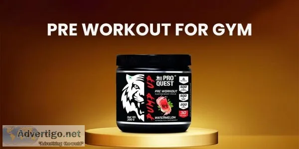 Pre workout for gym