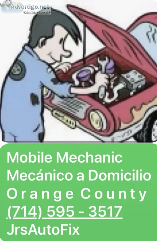 Mobile mechanic service in orange county, ca