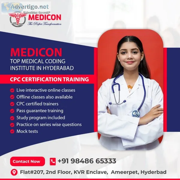 Best medical coding training institute in ameerpet