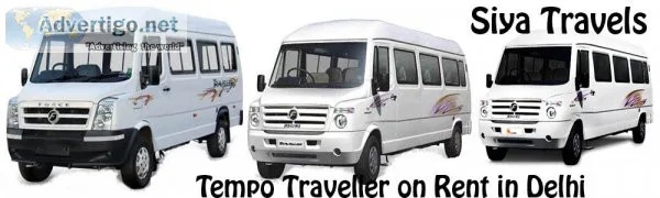 Online tempo traveller booking in delhi