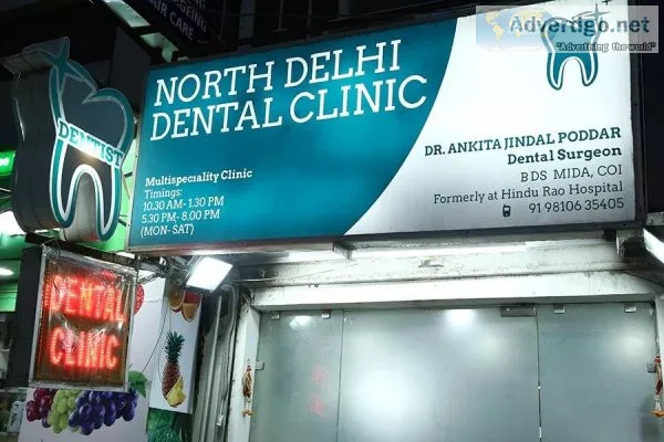 Top dentist in delhi - north delhi dental clinic