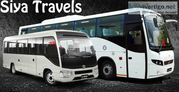 Luxury a/c bus on rent in delhi