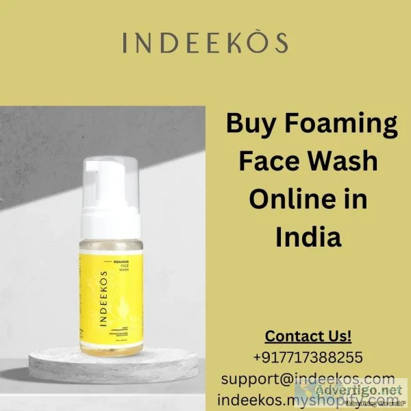Buy foaming face wash online in india