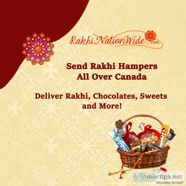 Send rakhi hampers to canada - celebrate rakshabandhan with joy 