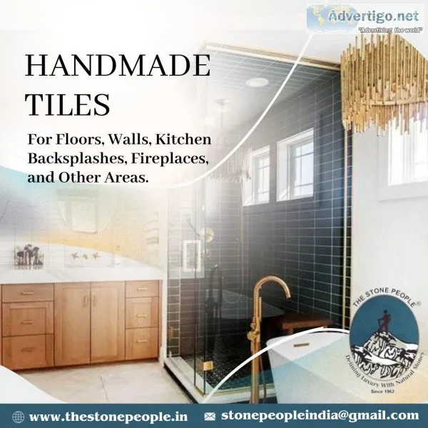The stone people offers handmade tiles in delhi