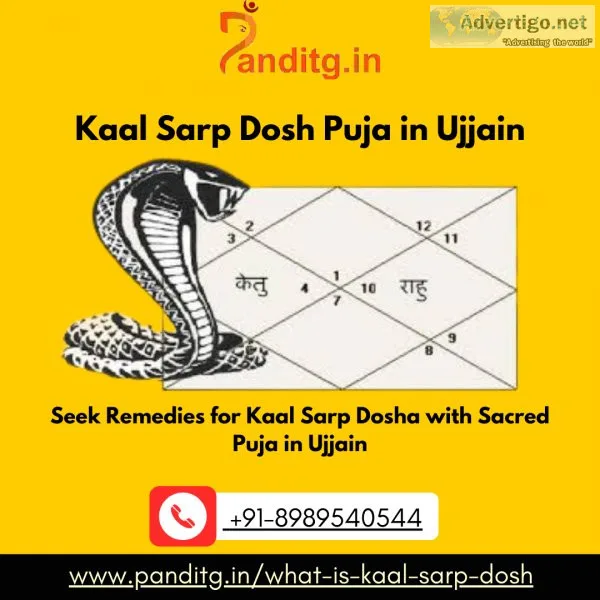 Kaal sarp dosh puja in ujjain