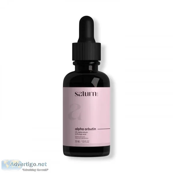 Glow up with our alpha arbutin serum + kojic acid combo