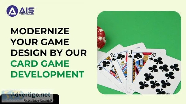 Modernize your game design by our card game development