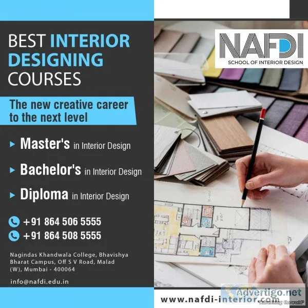 Top under graduate interior design courses in mumbai