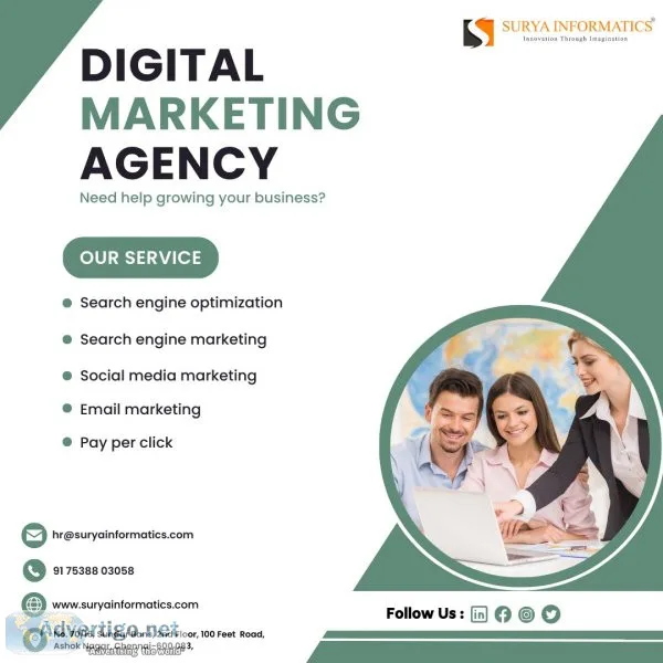Digital marketing services in chennai