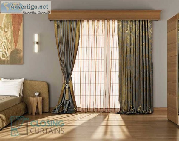 Buy now high-quality window curtains in dubai - closing curtain