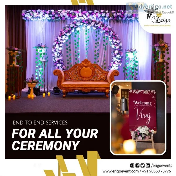 Erigo event - corporate events & wedding planners
