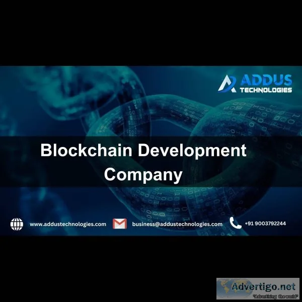 Blockchain development company - addus technologies