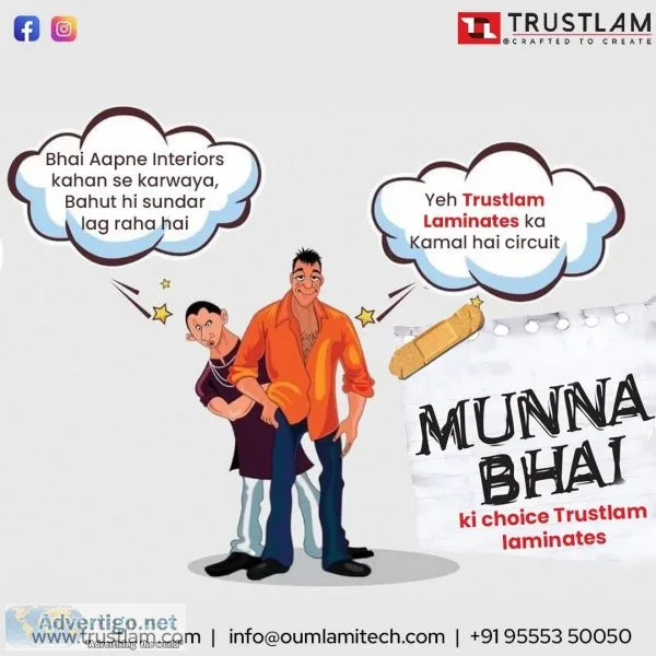 Homedecor-trustlam decorative laminates