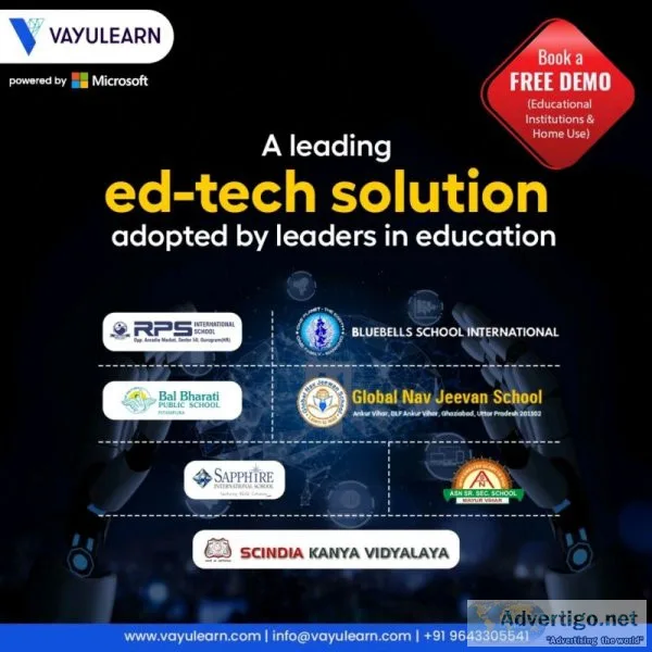 Online learning platform for schools