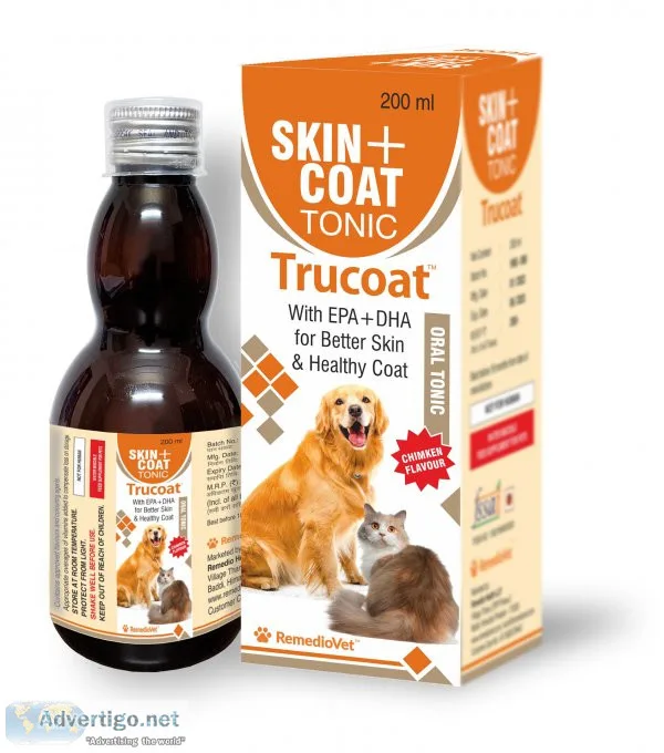 Advanced dog coat supplements - remediovet
