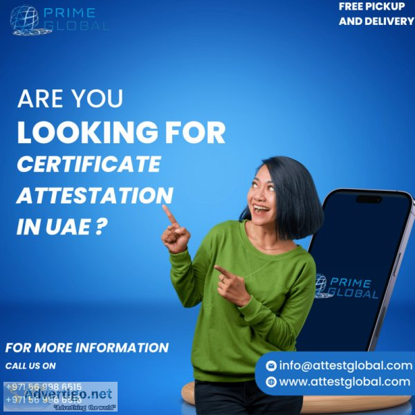 Attestation services in dubai